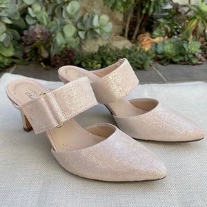 Clark’s Ileana Daisy Sparkly Pumps Shoes 6